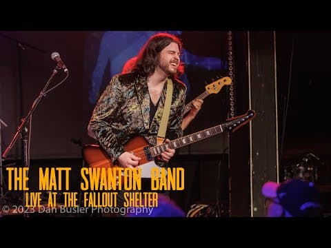 'Get Along' - The Matt Swanton Band Live from the Fallout Shelter